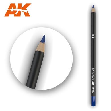 Олівець для везерінгу та ефектів "Синій" (AK Interactive AK10022 Weathering pencils DARK BLUE)