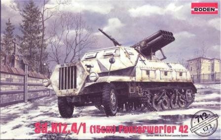 1/72 Sd.Kfz.4/1 с 15-см пусковой установкой Panzerwerfer 42 (Roden 712) сборная модель