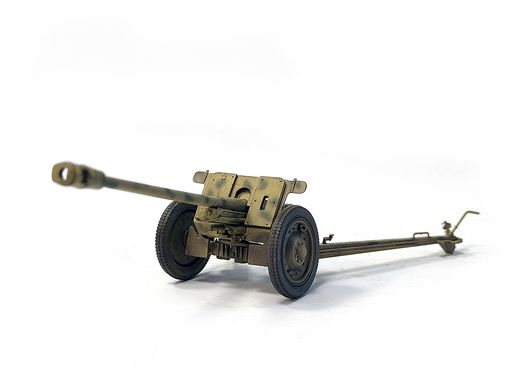1/35 Немецкая 7.62-см противотанковая пушка Pak-36(r), готовая модель, авторская работа