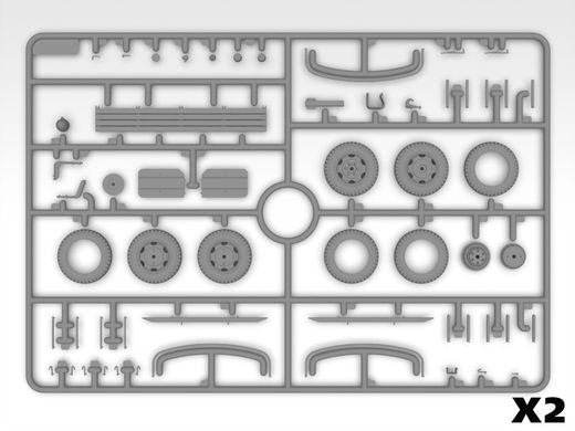 1/35 Автомобіль Chevrolet G7117 мобільна кухня (ICM 35587), збірна модель