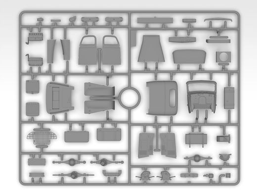 1/35 Автомобіль Chevrolet G7117 мобільна кухня (ICM 35587), збірна модель