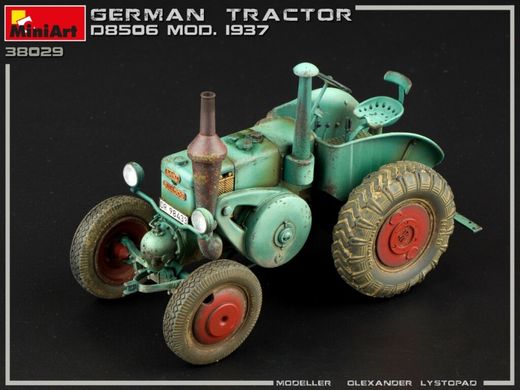 1/35 Німецький трактор D8506 зразка 1937 року (Miniart 38029), збірна модель