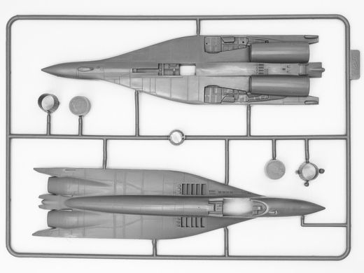 1/72 МіГ-29 "9.13" з ракетами AGM-88 HARM, український винищувач (ICM 72143), збірна модель