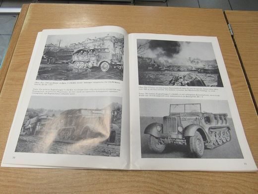 Книга "Die mittleren Zugkraftwagen der Wehrmacht 1934-1945" Reinhard Frank
