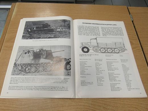 Книга "Die mittleren Zugkraftwagen der Wehrmacht 1934-1945" Reinhard Frank