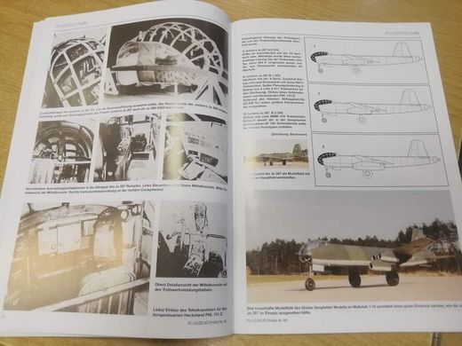 Монография "Junkers Ju-287. Flugzeug Profile 65" Manfred Franzke (на немецком языке)