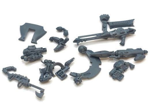 Різні деталі для Warhammer 40.000 (Games Workshop), пластикові