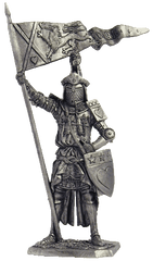 54 мм Арчибальд Дуглас, регент Шотландии, 1330 г., оловянная миниатюра (EK Castings M148)