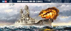 1/700 USS Arizona BB-39 образца 1941 года, американский линкор (HobbyBoss 83401) сборная модель