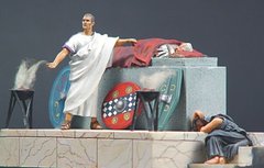 54 мм Похороны Цезаря