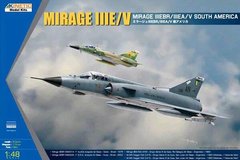 1/48 Mirage IIIE/EBR/IIIEA/V South America (Kinetic 48052) сборная модель