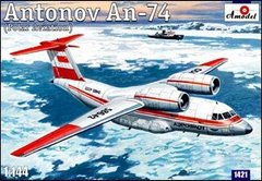 1/144 Літак Антонов Ан-74 (Amodel 1421) збірна модель