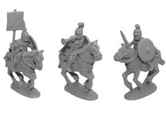 Древние (Ancients) - Unarmoured cavalry Command (3) - Crusader Miniatures NS-CM-ANR011