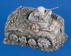 1/35 Японский бутафорский танк "The Rock Tank of Okinawa" (Verlinden 2282), сборная смоляная модель