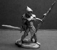 RAFM Miniatures - 28-30 mm Female Fighter with sword - RAF3902