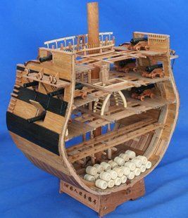 1/48 Розтин USS Bonhomme Richard (адміралтійська модель)