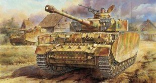 Pz.Kpfw.IV ausf.H поздняя модификация 1:35
