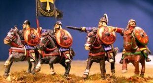 Gripping Beast Miniatures - Light Kavallarioi Command (4) - GRB-BZC09