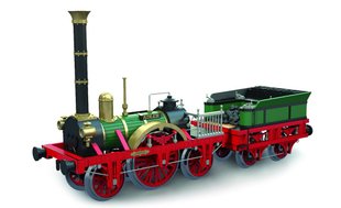 Adler Locomotive 1:24 OcCre