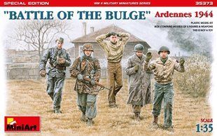 1/35 Битва за выступ, Арденны 1944 года, серия Special Edition с дополнительными аксессуарами (MiniArt 35373), сборные пластиковые фигуры
