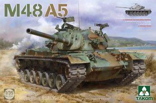1/35 M48A5 Patton американський середній танк (Takom 2161), збірна модель