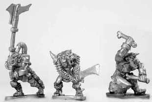 Mirliton Miniatures - Миниатюра 25-28 mm Fantasy - Hobgoblin Command Group - MRLT-HG004