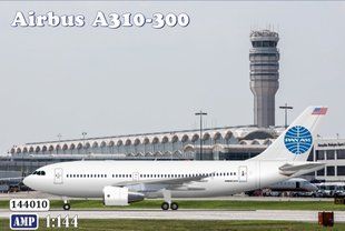 1/144 Airbus A310-300 "Pan American" пасажирський літак (AMP 144010), збірна модель