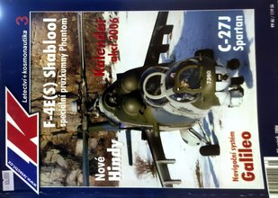 Журнал "Letectvi + kosmonautika" 3/2006. Чеський журнал про авіацію та космонавтику (чеською мовою)