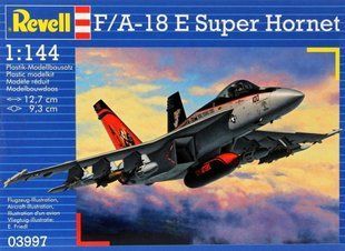 1/144 Boeing F/A-18E/F Super Hornet американський багатоцільовий винищувач (Revell 03997), збірна модель