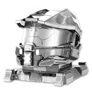 Halo Master Chief Helmet, сборная металлическая модель Metal Earth 3D MMS290