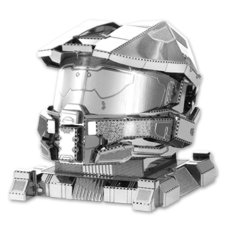 Halo Master Chief Helmet, сборная металлическая модель Metal Earth 3D MMS290