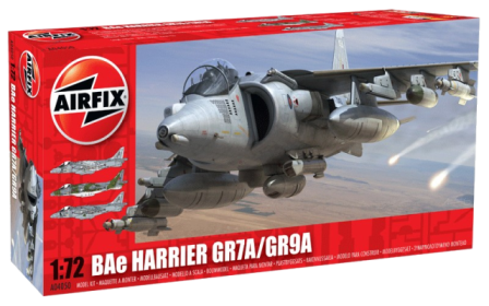 1/72 BAe Harrier GR.7A/GR.9A английский СВВП (Airfix 04050) сборная модель