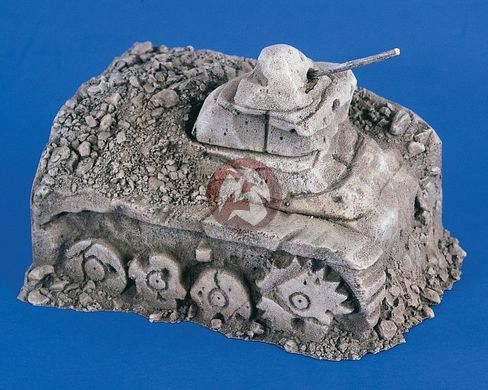 1/35 Японский бутафорский танк "The Rock Tank of Okinawa" (Verlinden 2282), сборная смоляная модель