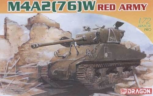 M4A2(76)W Sherman советской армии 1:72