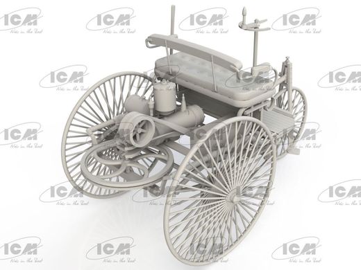 1/24 Автомобіль Benz Patent-Motorwagen 1886, серія Easy Version із пластиковими шпицями (ICM 24042), збірна модель