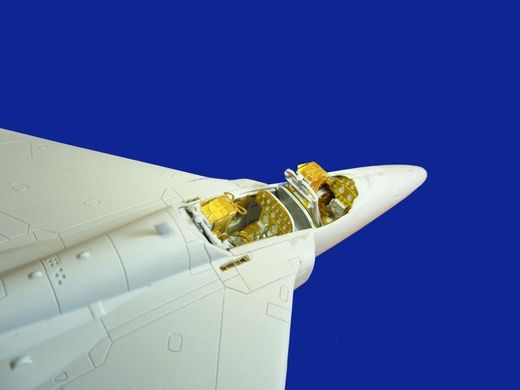 1/48 Фототравление для самолетов Folland Gnat T.1: интерьер + экстерьер (Metallic Details MD4808)