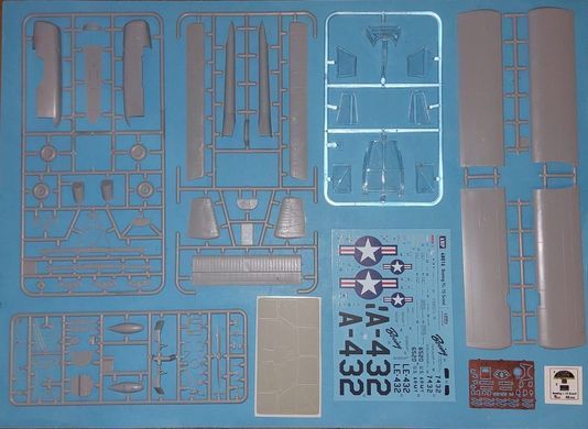 1/48&nbsp;Boeing L-15 Scout американський легкий літак зв'язку та спостереження&nbsp;(AMP 48016), збірна модель