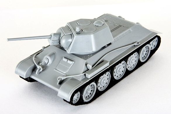 1/72 Танк Т-34/76 зразка 1943 року, серія "Зборка без клею", збірна модель