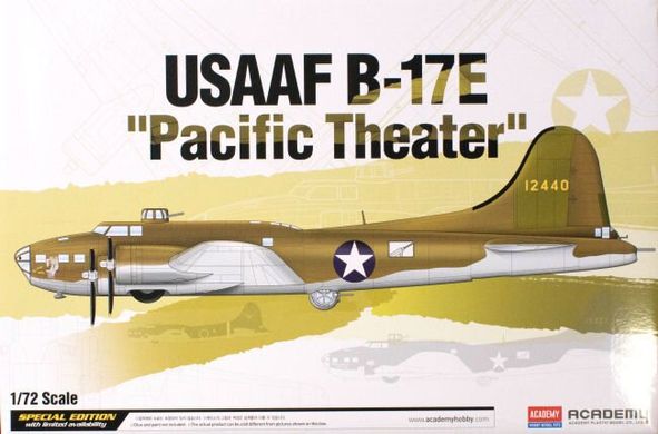 1/72 Boeing B-17E Flying Fortress "Pacific Theater" американский бомбардировщик (Academy 12533) сборная модель