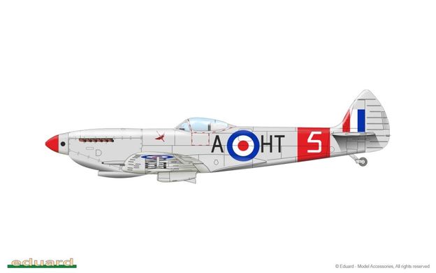 1/72 Літак Spitfire Mk.XVI Bubbletop, серія ProfiPACK (Eduard 70126), збірна модель