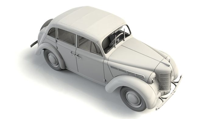 1/35 Москвич-401-420А советский автомобиль (ICM 35484), сборная модель