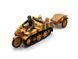 1/35 Sd.Kfz.2 Kettenkraftrad німецький гусеничний мотоцикл з причепом, готова модель авторської роботи