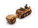 1/35 Sd.Kfz.2 Kettenkraftrad німецький гусеничний мотоцикл з причепом, готова модель авторської роботи