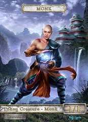 Monk #3 Token Magic: the Gathering (Токен) GnD Cards