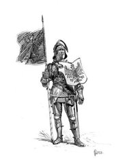 1/16 Польский рыцарь, XV век, 120 мм (MiniArt 16008) сборная фигура