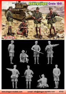 1:35 Gebirgsjagers Crete 1941,