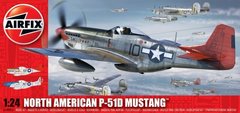 1/24 North American P-51D Mustang (Airfix 14001) сборная модель