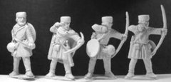 Gripping Beast Miniatures - Archers with hats (4) - GRB-LR28