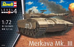 1/72 Merkava Mk.III ізраїльський танк (Revell 03340), збірна модель