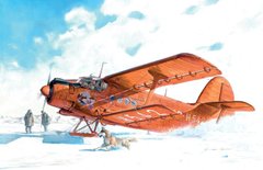 1/72 Літак Антонов Ан-2 з колісним та лижним шасі (Italeri 1367) збірна модель